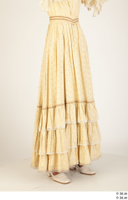 Photos Woman in Historical Dress 10 19th century Historical clothing skirt yellow dress 0008.jpg